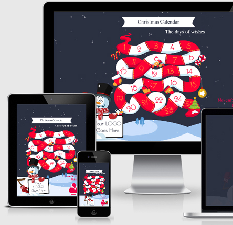 Christmas Calendar Card v1