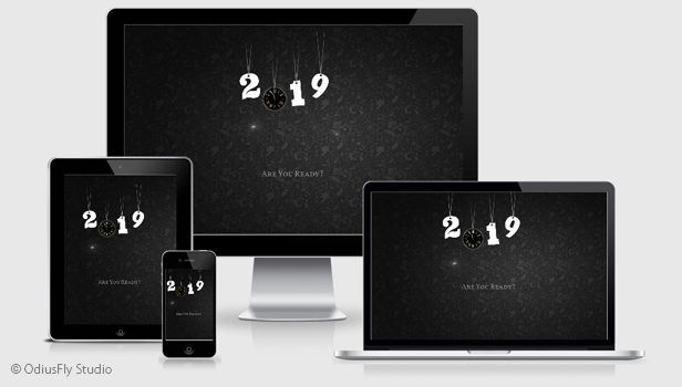 New Year Countdown Card v2